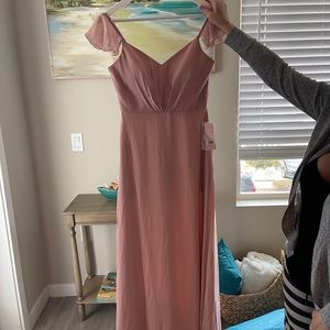 Birdy Grey dusty rose bridesmaid dress